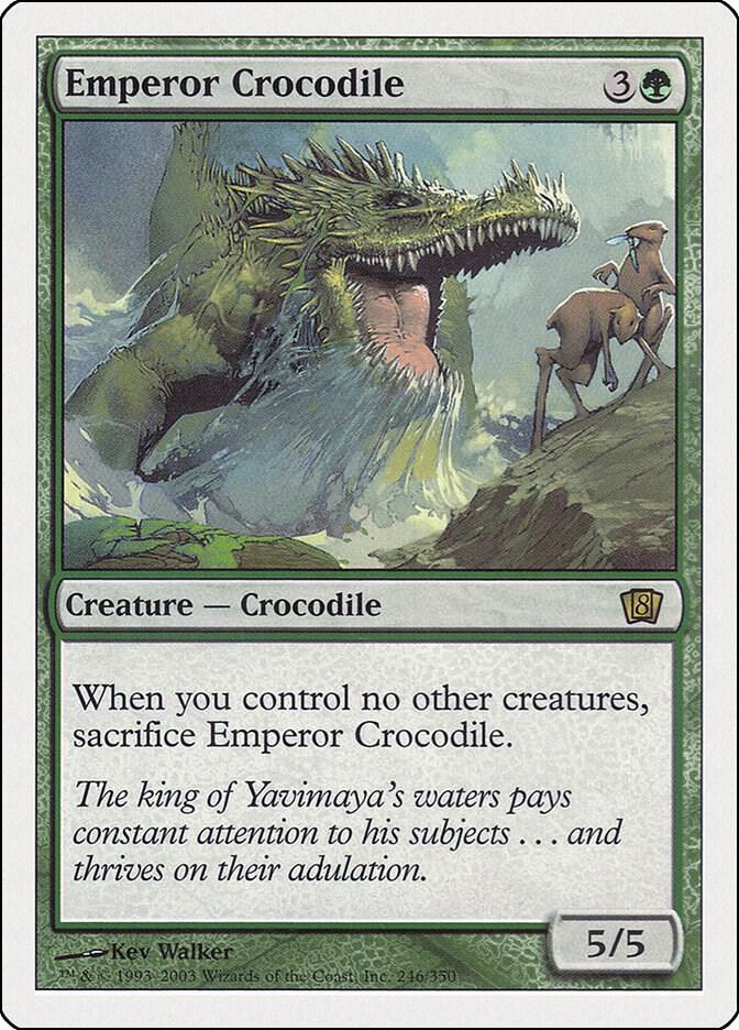 Emperor Crocodile - 8th Edition - Magic: The Gathering - TCGplayer.com