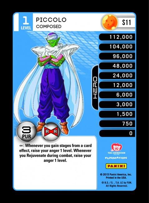 Piccolo - Composed (High Tech Foil) - Panini: Evolution - Dragon