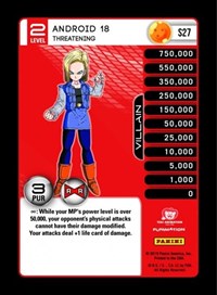 Android 18 - Threatening (Rainbow Parallel Foil)