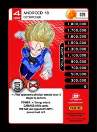 Android 18 - Determined (High Tech Foil)