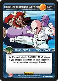 Blue Determined Attack