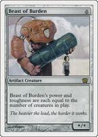Beast of Burden - 8th Edition - Magic: The Gathering - TCGplayer.com