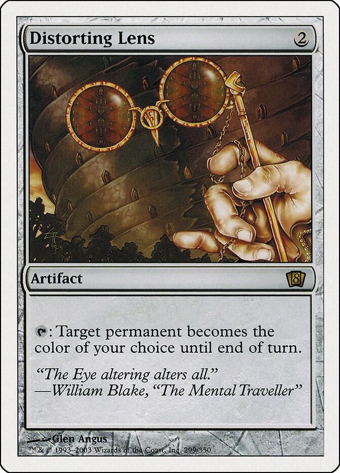 Distorting Lens 299 card