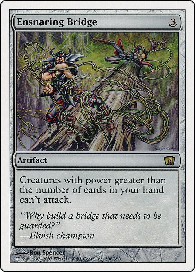 MTG Ensnaring Bridge 罠の橋 4枚セット Ensnaring Bridge - 8th Edition - Magic: The Gathering
