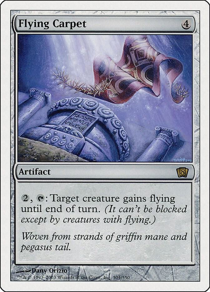 Flying Carpet 301 card