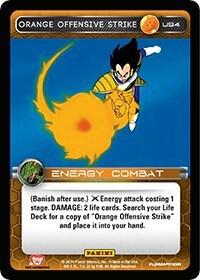 Orange Offensive Strike - Panini: Set 1 - Dragon Ball Z TCG