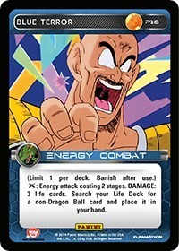 Blue Terror - Dragon Ball Z Panini Promo Cards trading card