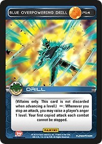 Blue Overpowering Drill (Heroes & Villains)