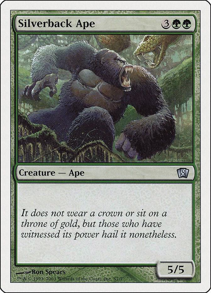 Silverback Ape - 8th Edition - Magic: The Gathering - TCGplayer.com