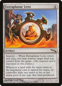 Extraplanar Lens - Mirrodin - Magic: The Gathering