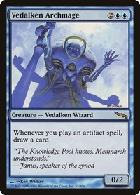 Vedalken Archmage - Mirrodin - Magic: The Gathering