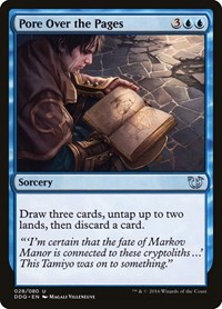 Pore Over the Pages (Duel Decks: Blessed vs. Cursed)
