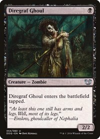 Diregraf Ghoul - Duel Decks: Blessed vs. Cursed - Magic: The Gathering card