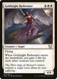 Goldnight Redeemer #13 from Duel Decks: Blessed vs. Cursed Pokemon card image
