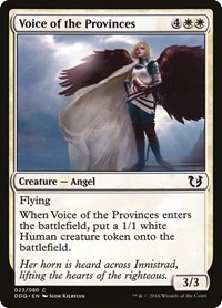 Voice of the Provinces - Duel Decks: Blessed vs. Cursed - Magic: The Gathering card