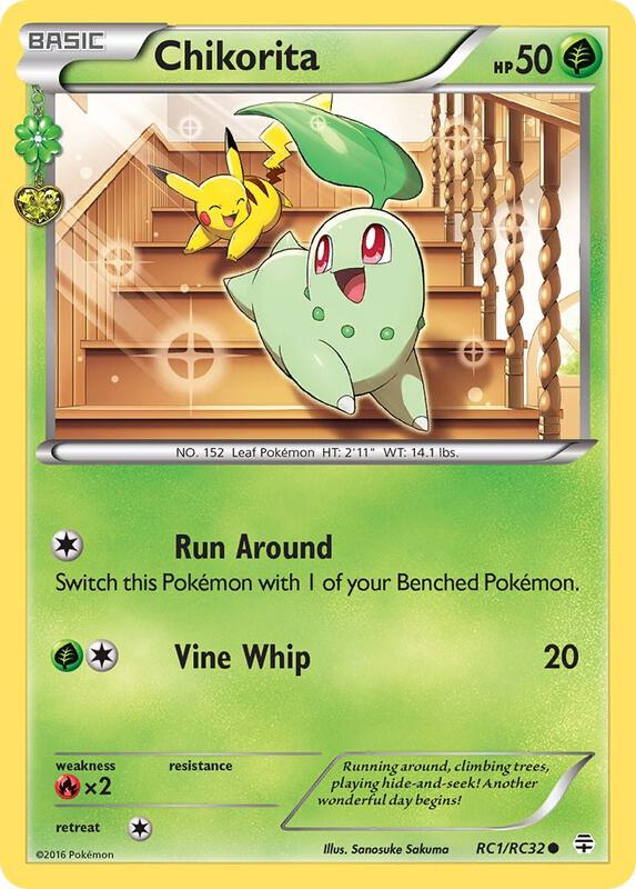 Chikorita RC1/RC32 from Generations: Radiant Collection