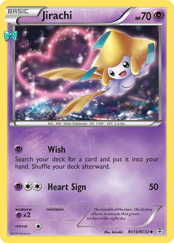Jirachi RC13/RC32 from Generations: Radiant Collection