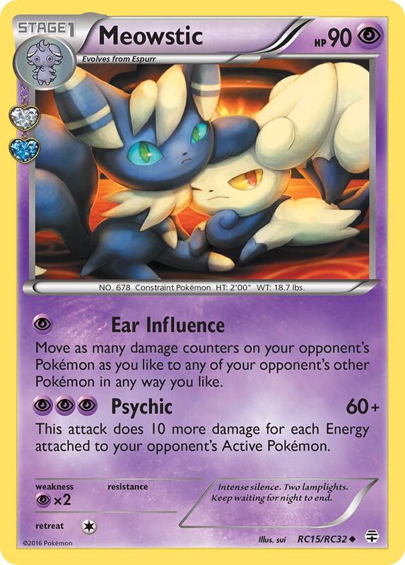 Meowstic RC15/RC32 from Generations: Radiant Collection