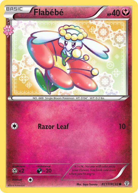 Flabebe RC17/RC32 from Generations: Radiant Collection