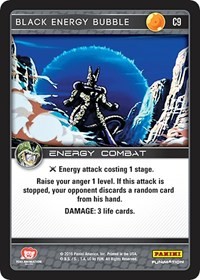 Black Energy Bubble