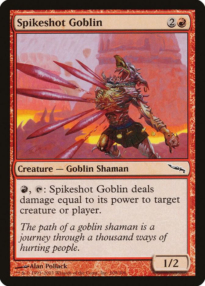 Spikeshot Goblin - Mirrodin - Magic: The Gathering - TCGplayer.com