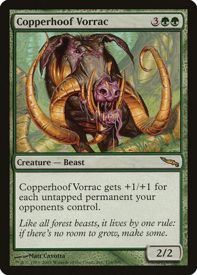 Copperhoof Vorrac - Mirrodin - Magic: The Gathering - TCGplayer.com