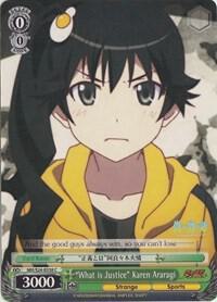 "What is Justice" Karen Araragi