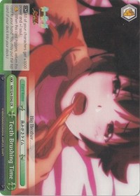Teeth Brushing Time (NISEMONOGATARI) — Weiss Schwarz card