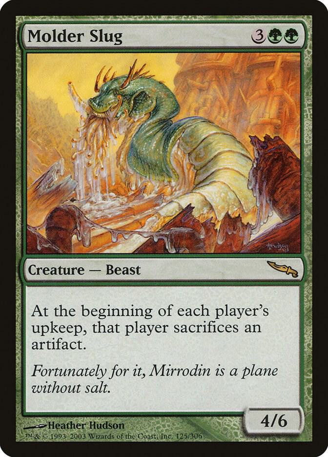 Molder Slug - Mirrodin - Magic: The Gathering - TCGplayer.com