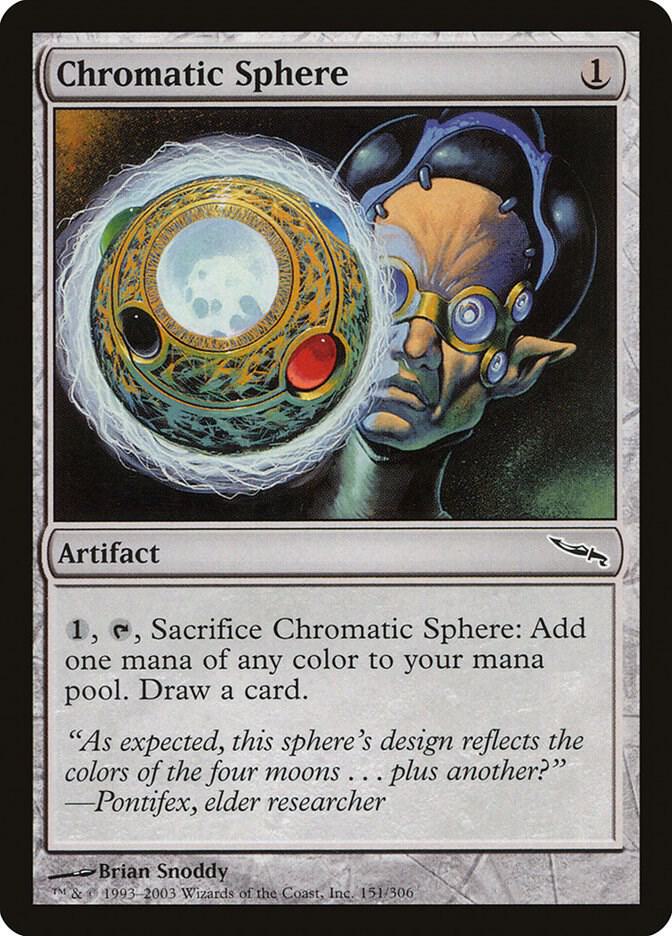 Chromatic Sphere - Mirrodin - Magic: The Gathering - TCGplayer.com