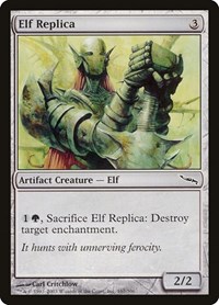Elf Replica - Mirrodin - Magic: The Gathering card