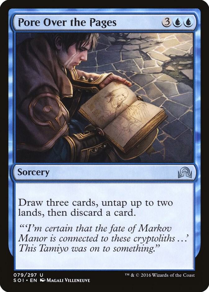 Pore Over the Pages 79 card