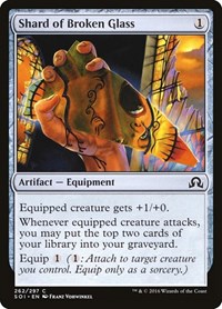 Shard of Broken Glass #262 from Shadows over Innistrad Pokemon card image