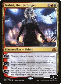 Nahiri, the Harbinger #247 from Shadows over Innistrad Pokemon card image