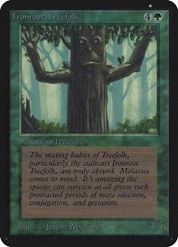 Ironroot Treefolk (Alpha Edition)