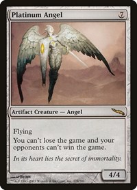 Platinum Angel - Mirrodin - Magic: The Gathering