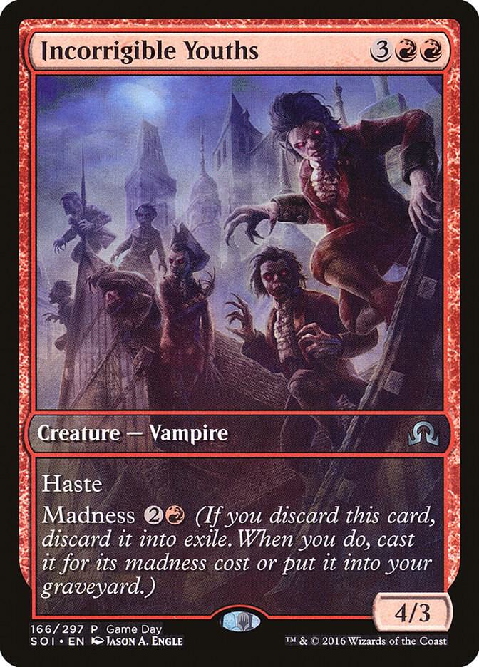 Incorrigible Youths - Game Day & Store Championship Promos - Magic: The  Gathering