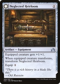 Neglected Heirloom #260 from Shadows over Innistrad Pokemon card image