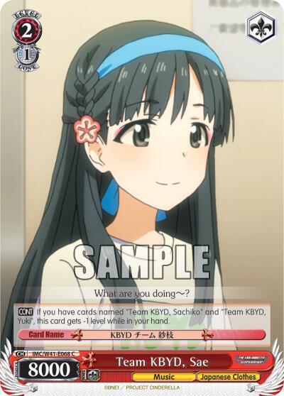 Team KBYD, Sae