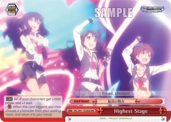 Highest Stage (Red) (RRR)