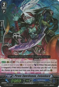 Pirate Swordsman, Colombard (RRR Foil)