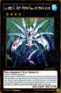 1x Bahamut Shark Super Rare Unlimited Edition NM YuGiOh OTS T OP13-EN009