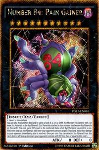 Number 84: Pain Gainer - Premium Gold: Infinite Gold - YuGiOh
