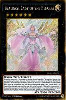 cards like beatrice yugioh Beatrice, Lady of the Eternal [PGL3-EN021] Gold Secret Rare  TokenMTG Guess whos back, back again!