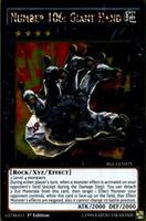 unlimited cards in hand yugioh Is max size infinite with multiple cards? Number 106: Giant Hand -