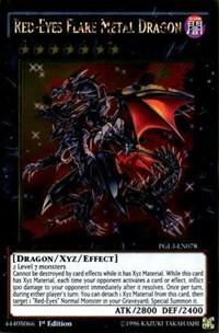 Red-Eyes Flare Metal Dragon - Premium Gold: Infinite Gold - YuGiOh