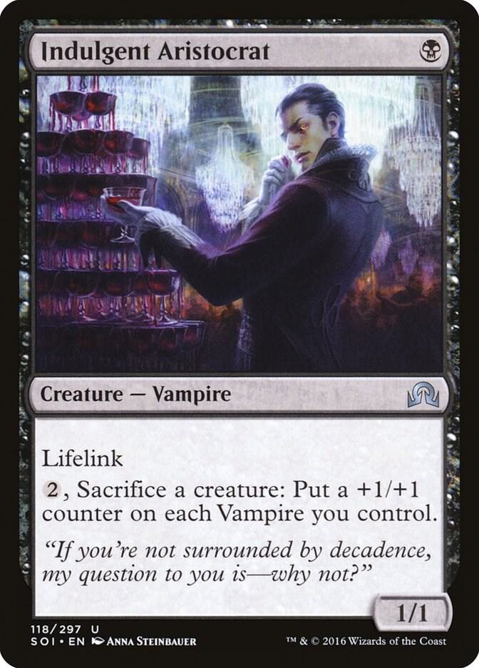 Indulgent Aristocrat 118 card