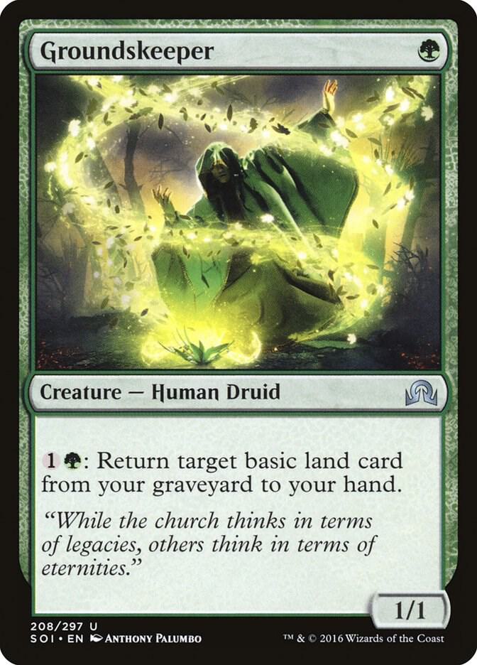 Groundskeeper 208 card