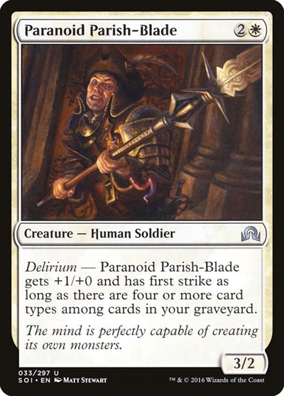 Paranoid Parish Blade