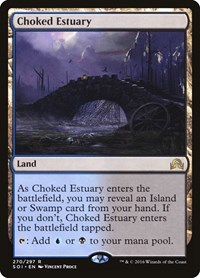 Image of the MTG Card Choked Estuary